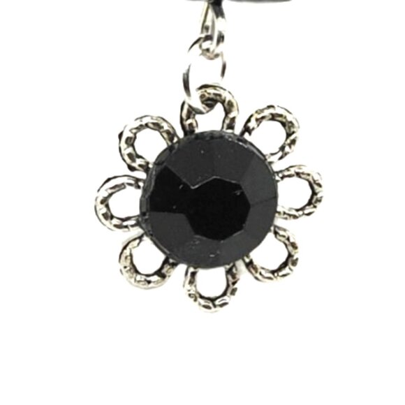 Square Flower Earrings - Picture 4 of 5